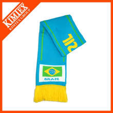 2016 wholesale factory BSCI knit football scarf